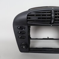 1999-2001 Porsche 911 996 Center Dash Air Vent Bezel Black Single Din OEM