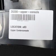 1999-2001 Porsche 911 996 Center Dash Air Vent Bezel Black Single Din OEM