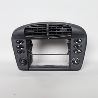 1999-2001 Porsche 911 996 Center Dash Air Vent Bezel Black Single Din OEM