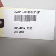 1998-2004 Porsche 911 996 Boxster 986 Right Door Latch 3B1837016P OEM