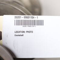 2000-2001 Porsche 911 996 Boxster 986 Crankshaft 2.7 / 3.2 / 3.4 99610201154 OEM