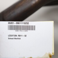 1999-2001 Porsche 911 996 3.4 Right Exhaust Manifold 99611110252 OEM