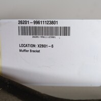 1999-2001 Porsche 911 996 3.4 Right Muffler Support Bracket 99611123801 OEM
