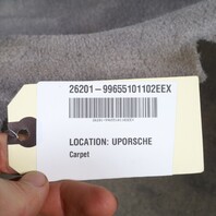 1999-2004 Porsche 911 996 Floor Carpet OEM Graphite Grey