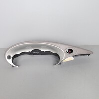 2002-2004 Porsche 911 996 Speedometer Cover Grey Leather OEM Arctic Silver Trim