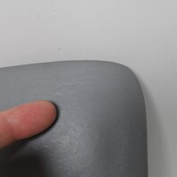 1999-2004 Porsche 911 996 Boxster Console Trim Pair Graphite Grey Leather OEM