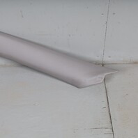 1999-2004 Porsche 911 Coupe Left A Pillar Trim Molding Leather Grey OEM