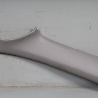 1999-2004 Porsche 911 Coupe Left A Pillar Trim Molding Leather Grey OEM