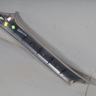 1999-2004 Porsche 911 Coupe Right A Pillar Trim Molding Leather Grey OEM
