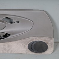 1999-2004 Porsche 911 996 Left Driver Door Panel Graphite Grey OEM Leather