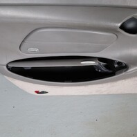 1999-2004 Porsche 911 996 Left Driver Door Panel Graphite Grey OEM Leather