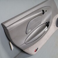 1999-2004 Porsche 911 996 Left Driver Door Panel Graphite Grey OEM Leather