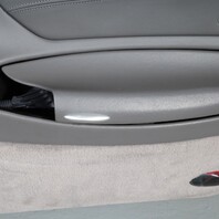 1999-2004 Porsche 911 996 Right Passenger Door Panel Graphite Grey OEM Leather