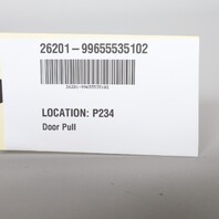 1999-2004 Porsche 911 996 Left Inside Door Grab Pull Handle OEM Graphite Grey