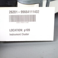 1999-2000 Porsche 911 996 C4 Speedometer Instrument Cluster Automatic OEM