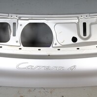 1999-2004 Porsche 911 996 Bare Engine Deck Lid Cover OEM Arctic Silver