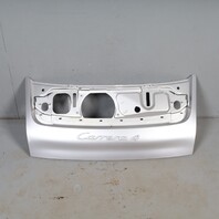 1999-2004 Porsche 911 996 Bare Engine Deck Lid Cover OEM Arctic Silver