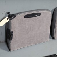 2002-2004 Porsche 911 996 Coupe Rear Seat Set Graphite Grey OEM