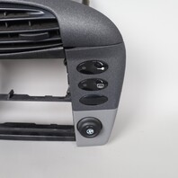 1999 Porsche 911 996 Center Dash Air Vent Bezel Grey Single Din OEM