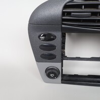 1999 Porsche 911 996 Center Dash Air Vent Bezel Grey Single Din OEM