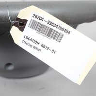 1999-2004 Porsche 911 996 Boxster 3 Spoke Steering Wheel Grey 99634780454 OEM