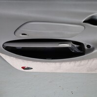 1999-2004 Porsche 911 996 Left Door Panel Graphite  Grey OEM Leatherette