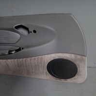 1999-2004 Porsche 911 996 Left Door Panel Graphite  Grey OEM Leatherette