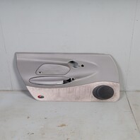 1999-2004 Porsche 911 996 Left Door Panel Graphite  Grey OEM Leatherette