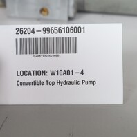 1999-2004 Porsche 911 996 Convertible Top Hydraulic Pump Motor OEM 99656106001