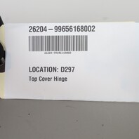 1999-2012 Porsche 911 996 Right Convertible Top Cover Hinge 99656190802 OEM