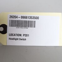 1997-2004 Porsche 911 996 Boxster 986 Headlight Switch OEM 99661353500