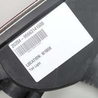 1999-2004 Porsche 911 996 Left Driver Tail Light 99663149500 OEM NOTE