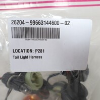 1999-2004 Porsche 911 996 Tail Light Brake Bulb Wire Harness 99663144600 OEM