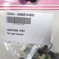 1999-2004 Porsche 911 996 Tail Light Brake Bulb Wire Harness 99663144600 OEM