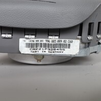 2000-2004 Porsche 911 996 Boxster 986 3 Spoke Steering Wheel Airbag Grey OEM