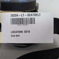 2002-2012 Porsche 911 996 997 Convertible Left Front Seat Belt OEM