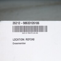 1997-1999 Porsche Boxster 986 Transmission Skid Plate OEM 98633126106