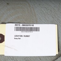 1997-2004 Porsche Boxster 986 Rear Stabilizer Sway Bar 98633370110 OEM