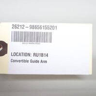 1997-2004 Porsche Boxster 986 Right Convertible Top Guide Arm OEM 98656155201