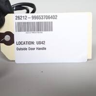 1997-2004 Porsche 911 996 Boxster 986 Right Door Handle OEM Lock Cylinder