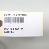 1997-2004 Porsche 911 996 Boxster 986 Right Passenger Seat Switch OEM