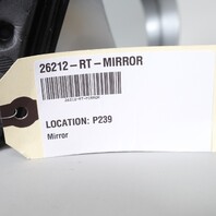 1997-2004 Porsche 911 996 Boxster 986 Right Side View Door Mirror 5 Pin OEM