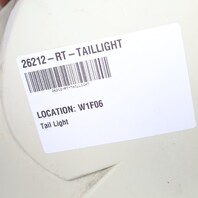 1997-2002 Porsche Boxster 986 Right Passenger Tail Light 98663141403 OEM NOTE