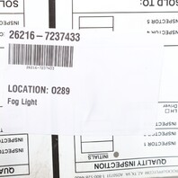 2011-2013 BMW X5 E70 Left Driver Fog Light 63177237433 OEM