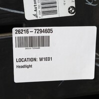 2012-2013 BMW X5 Left Driver Xenon Headlight Adaptive 63127298451 OEM