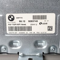 2010-2014 BMW X5 X6 Z4 Top HiFi Audio Amp Amplifier OEM 65129283745