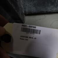 1996-2002 BMW Z3 E36 Left Driver Front Fender Liner OEM 51718397685