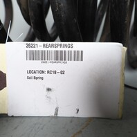 1996-1998 BMW Z3 Rear Suspension Coil Spring Set Pair OEM 86199416862