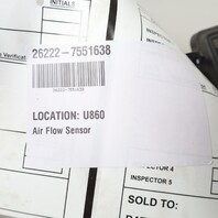 2008-2009 BMW 328i N51 N52 Mass Air Flow Meter Sensor 13627551638 OEM