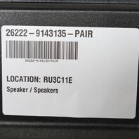 BMW 328i 335i M3 X1 Speaker Subwoofer Harman Kardon Pair 65139143135 OEM